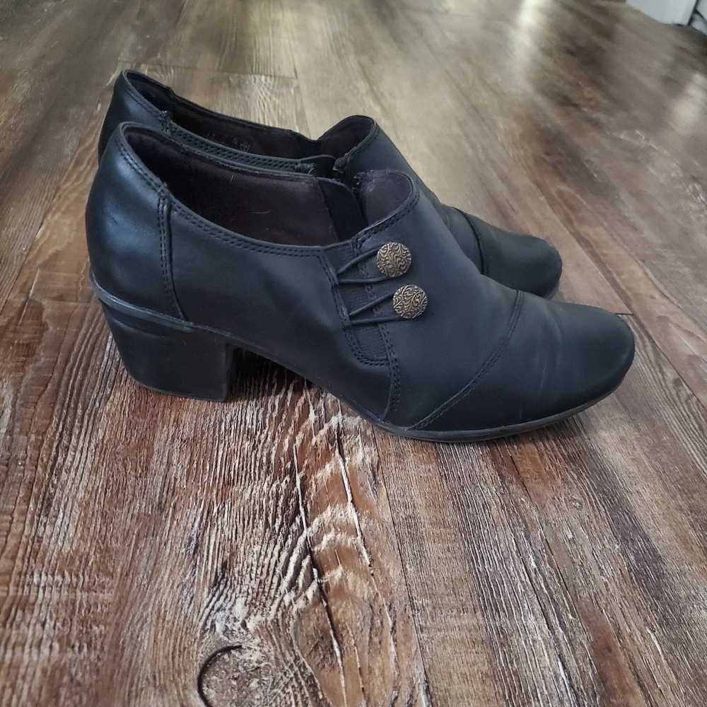 Clark's Leather Ankle Boot